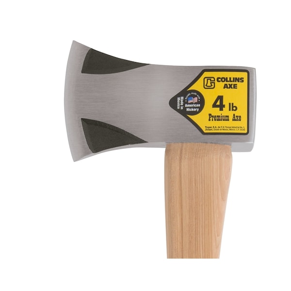 4 Lb Single Bit Splitting Axe 35 In. Wood Handle